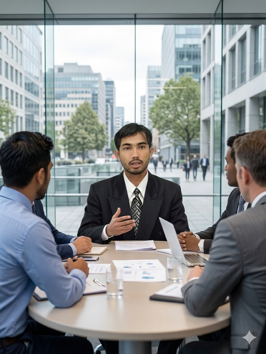 Global trade strategy session